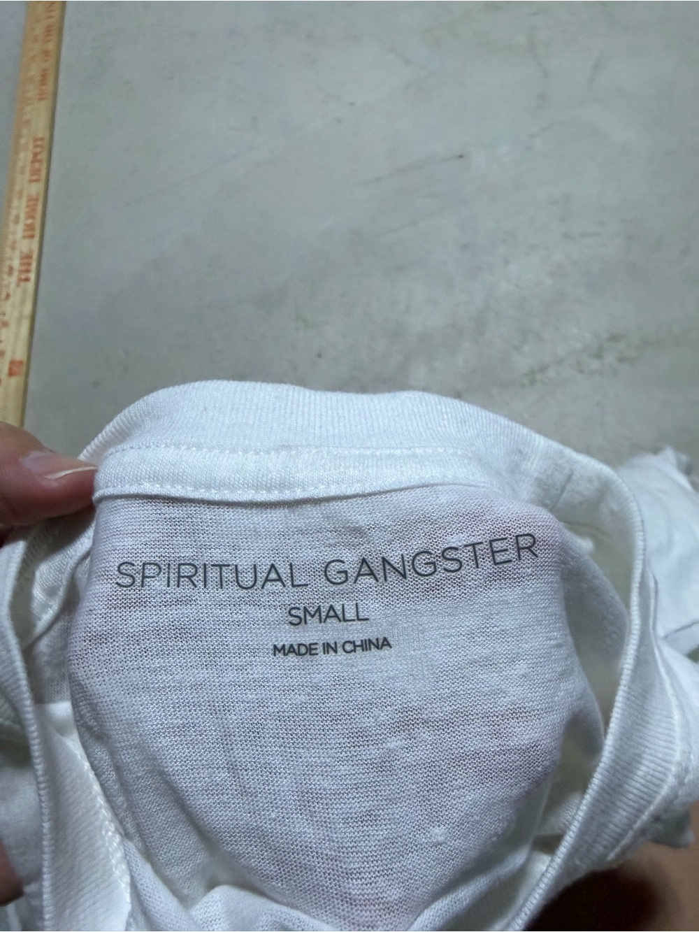 Spiritual Gangster White Tank with Colorful Sun Graphic small - Picture 4 of 7